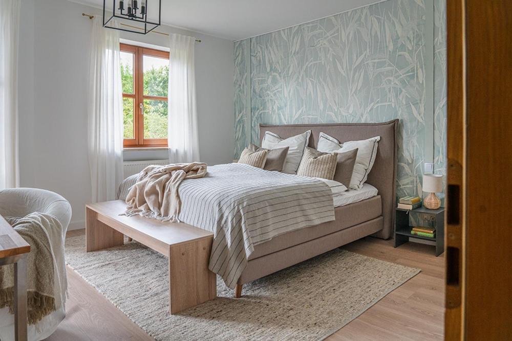 Stilvolle Seewohnung In Utting Utting am Ammersee Luaran gambar